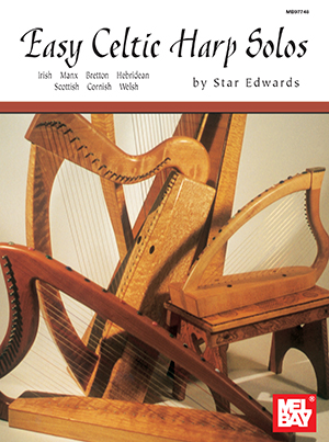 Easy Celtic Harp Solos Book Cover